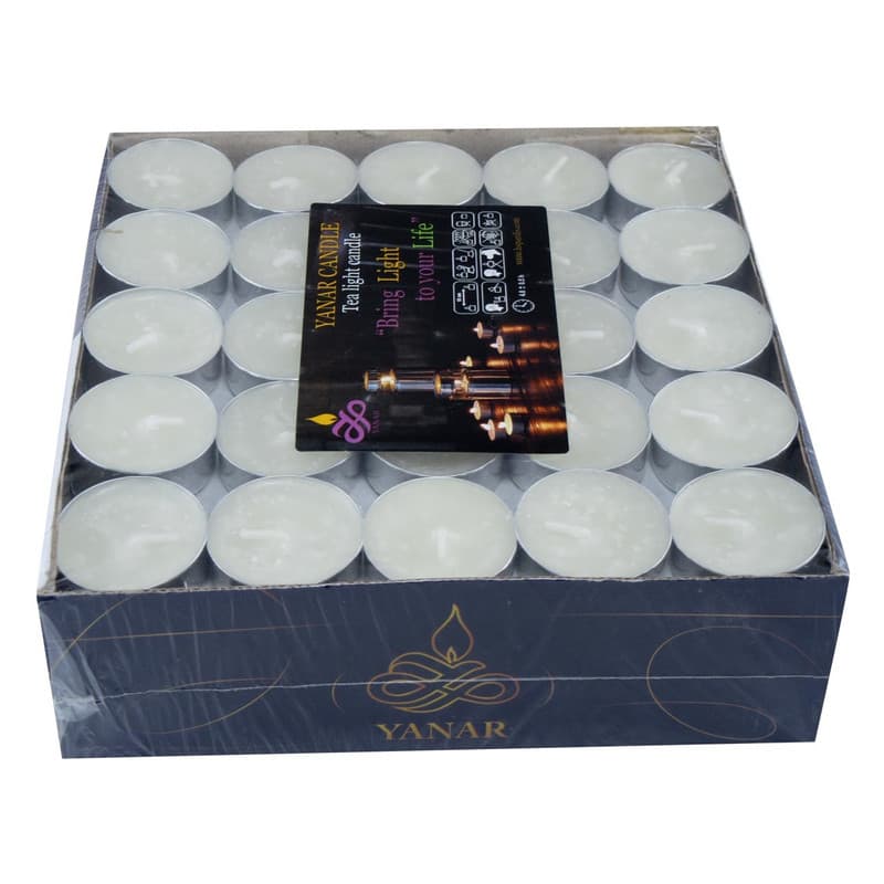 شمع وارمر یانار مدل Tea Light (بسته 100 عددی) — تصویر ۶