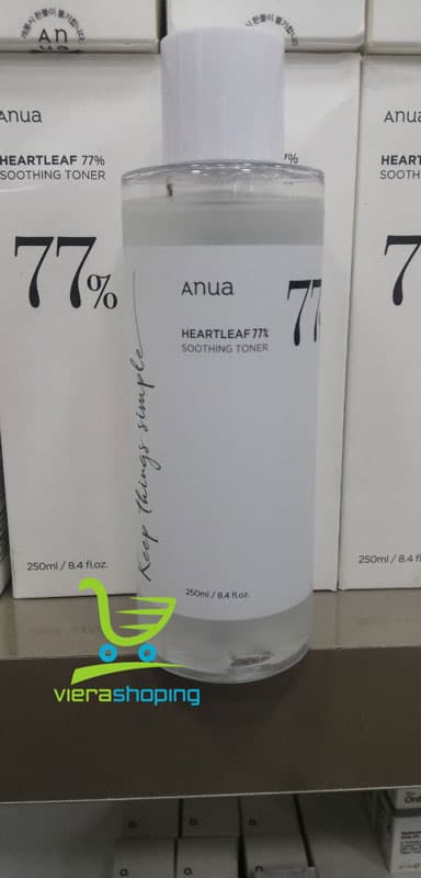 تونر تسکین دهنده کره ای آنوا Anua 77% — تصویر ۶