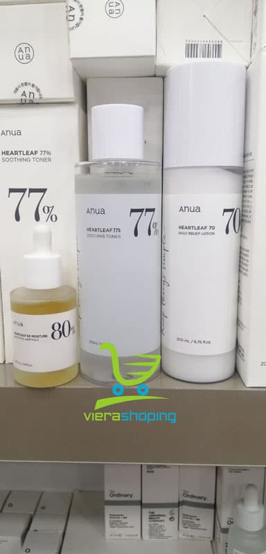 تونر تسکین دهنده کره ای آنوا Anua 77% — تصویر ۳
