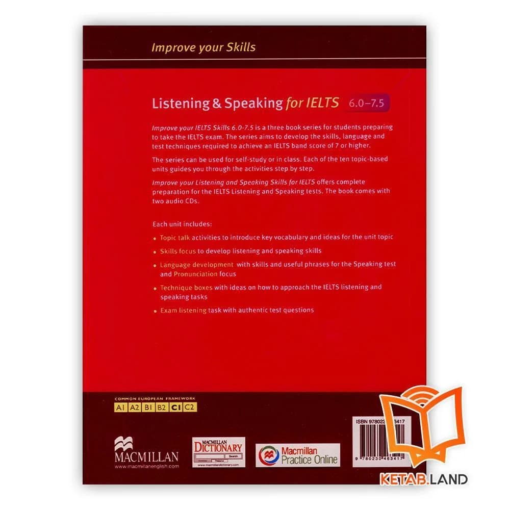 کتاب Improve Your Skills Listening and Speaking for IELTS 6.0-7.5 — تصویر ۶