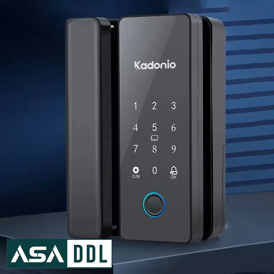 قفل دیجیتال شیشه سکوریت کادونیو GL500 — تصویر ۱۰
