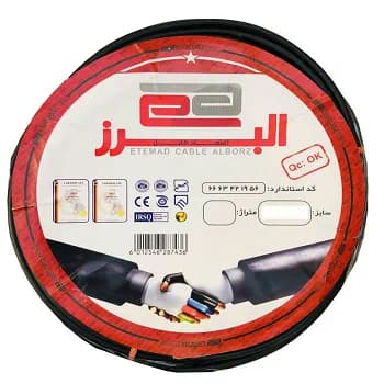 کابل افشان 6*5 اعتماد کابل البرز قرقره 3013
