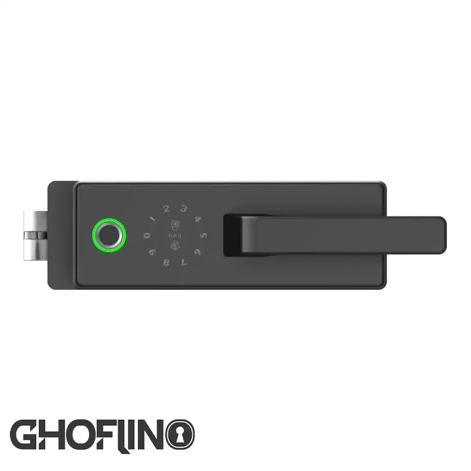 قفل دیجیتال شیشه سکوریت کادونیو GL06 — تصویر ۹