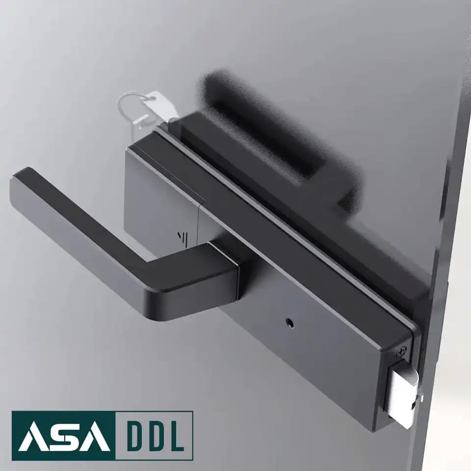 قفل دیجیتال شیشه سکوریت کادونیو GL06 — تصویر ۸