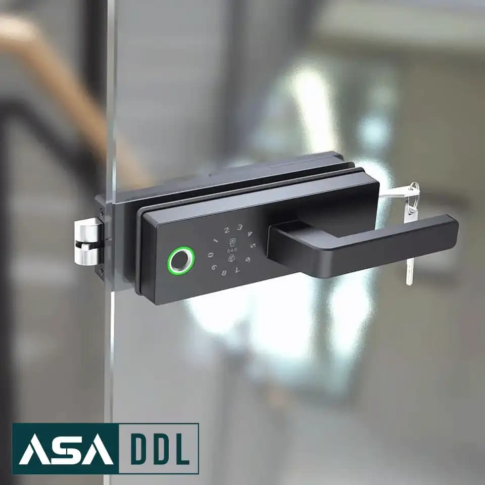قفل دیجیتال شیشه سکوریت کادونیو GL06 — تصویر ۷