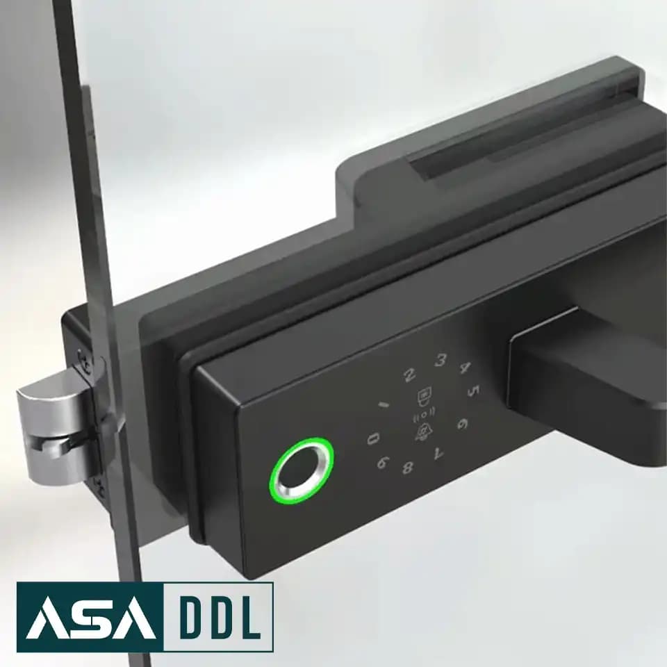 قفل دیجیتال شیشه سکوریت کادونیو GL06 — تصویر ۶