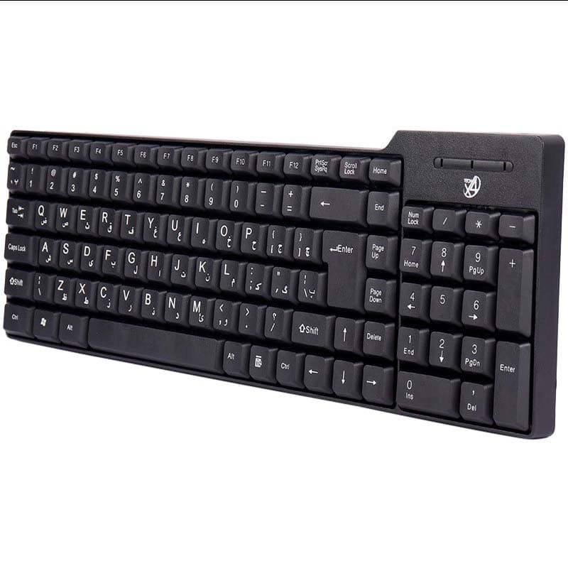 کیبورد باسیم ایکس فورتک X4Tech 8153 — تصویر ۲