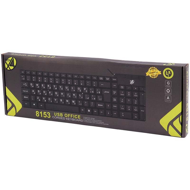 کیبورد باسیم ایکس فورتک X4Tech 8153 — تصویر ۶