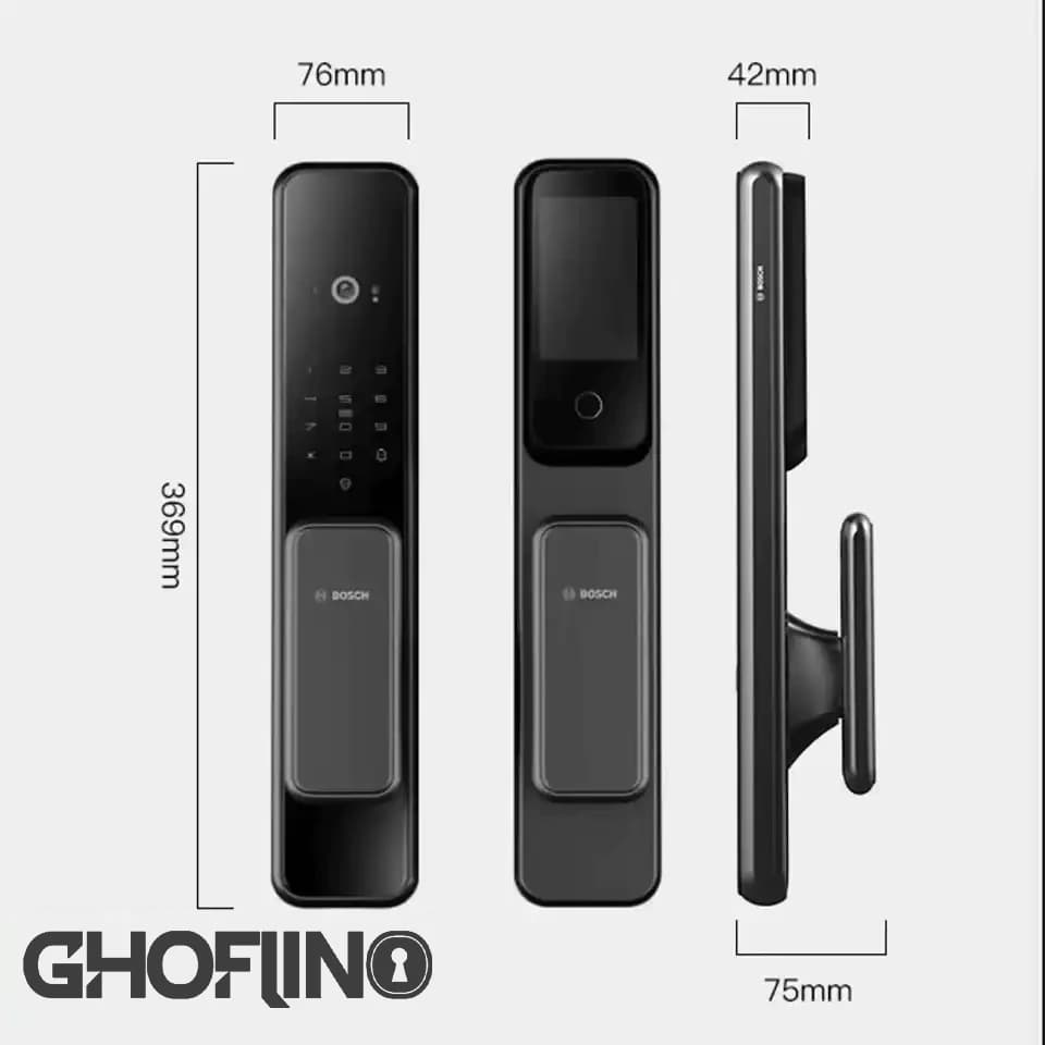 قفل هوشمند تشخیص چهره بوش EL600 VF — تصویر ۸