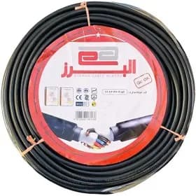 سیم افشان 6*1 اعتماد کابل البرز مشکی حلقه — تصویر ۲