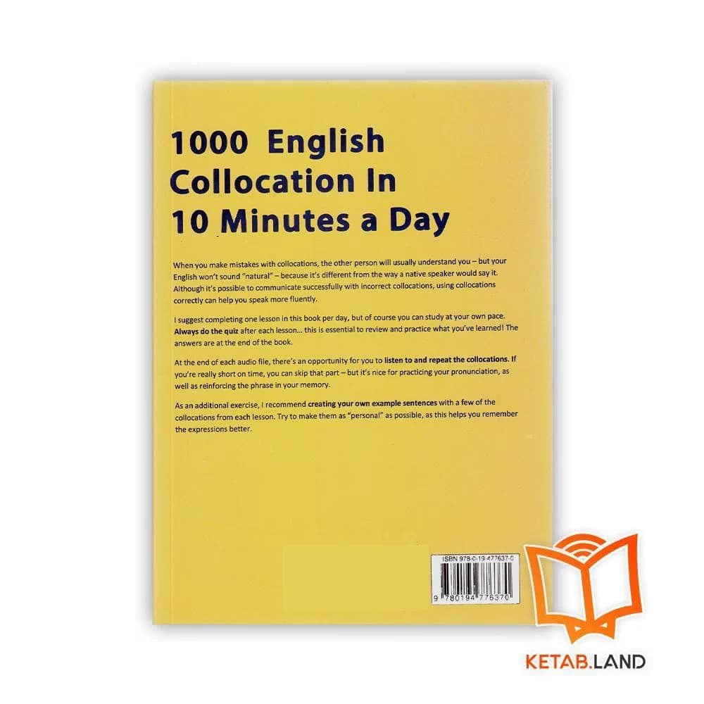 کتاب 1000English Collocations In 10 Minutes a Day — تصویر ۸