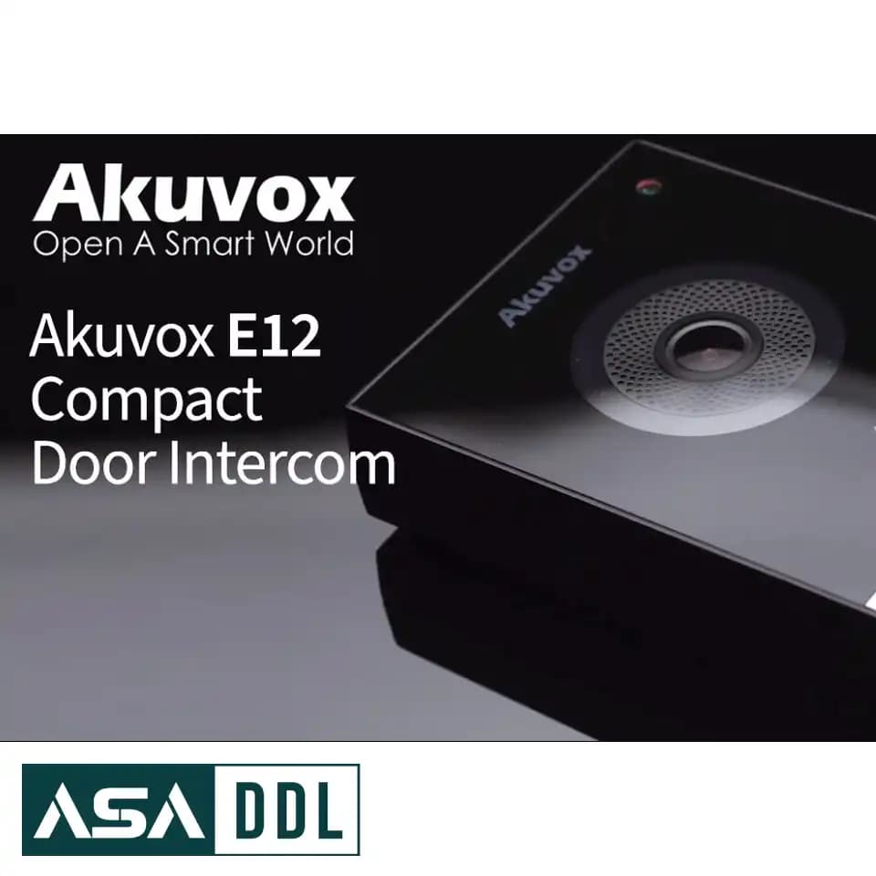 آیفون تصویری Akuvox مدل E12W — تصویر ۲