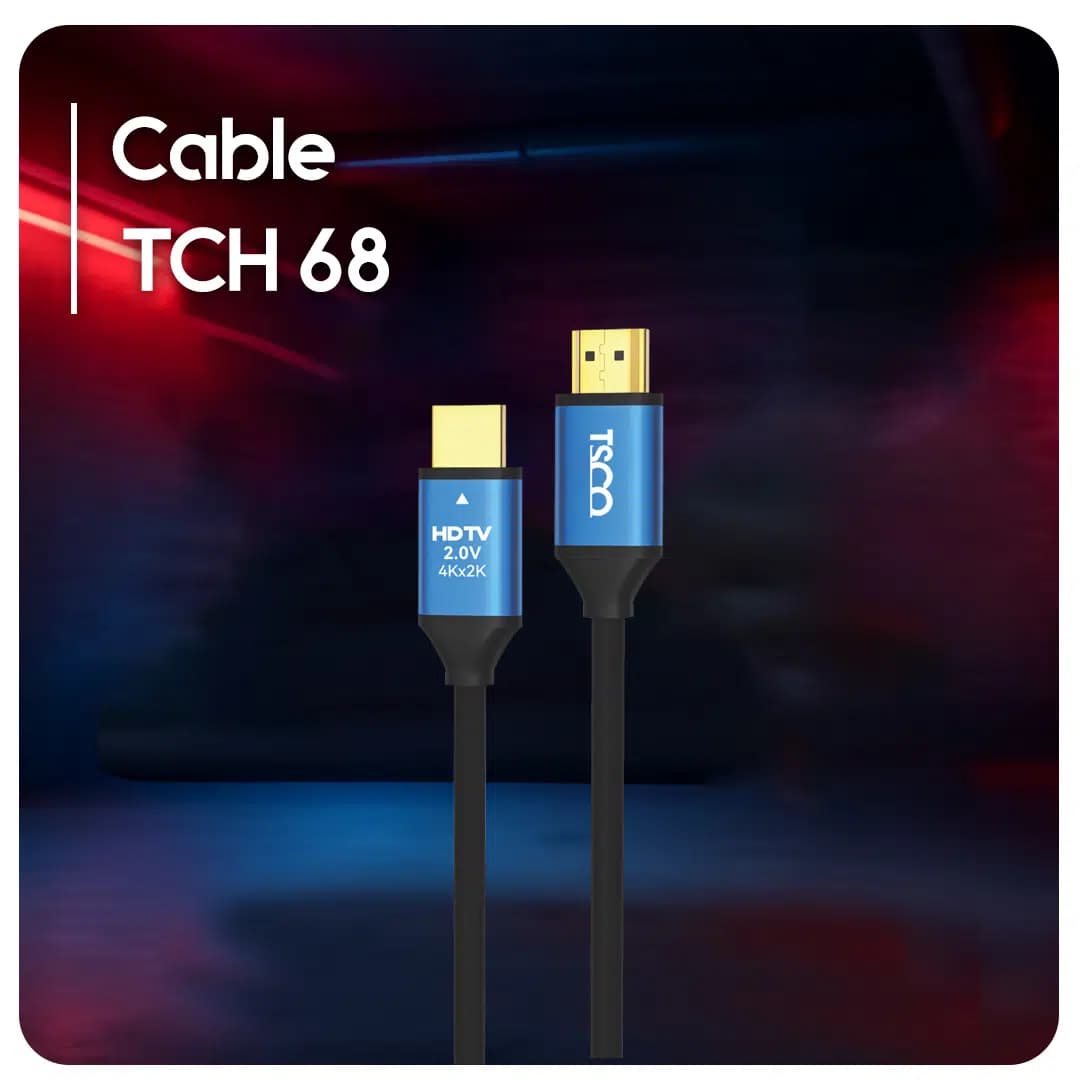کابل HDMI تسکو مدل TCH 68، طول 15 متر، نسخه HDMI 2.0 — تصویر ۶