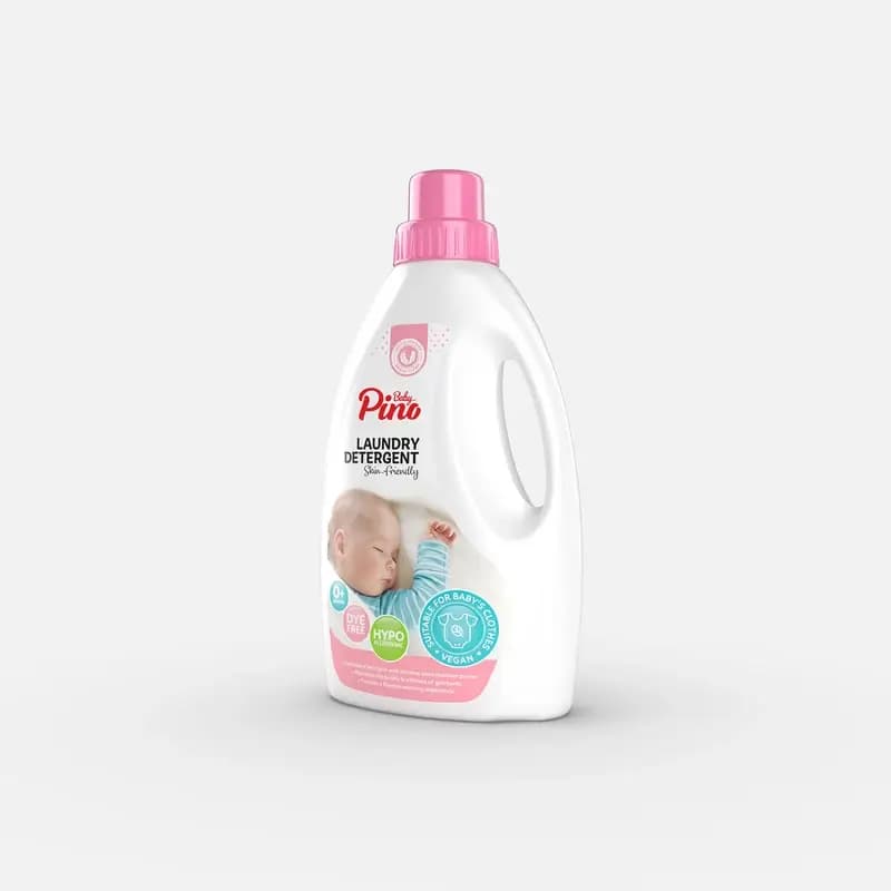 مایع لباسشویی نوزاد و کودک پینو بیبی مدل PINK وزن 1000 گرم | Pino Baby — تصویر ۹