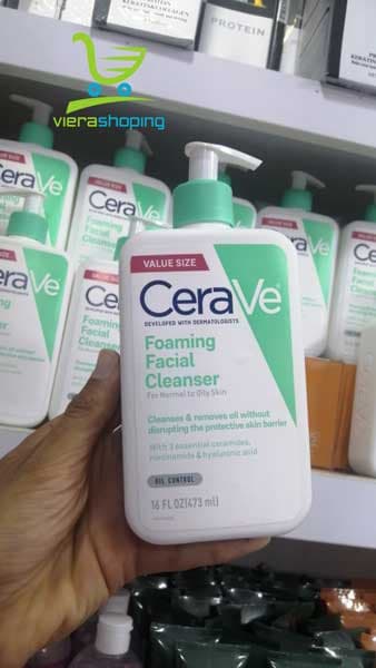 فوم پاک کننده صورت Cerave Foaming Facial Cleanser — تصویر ۲
