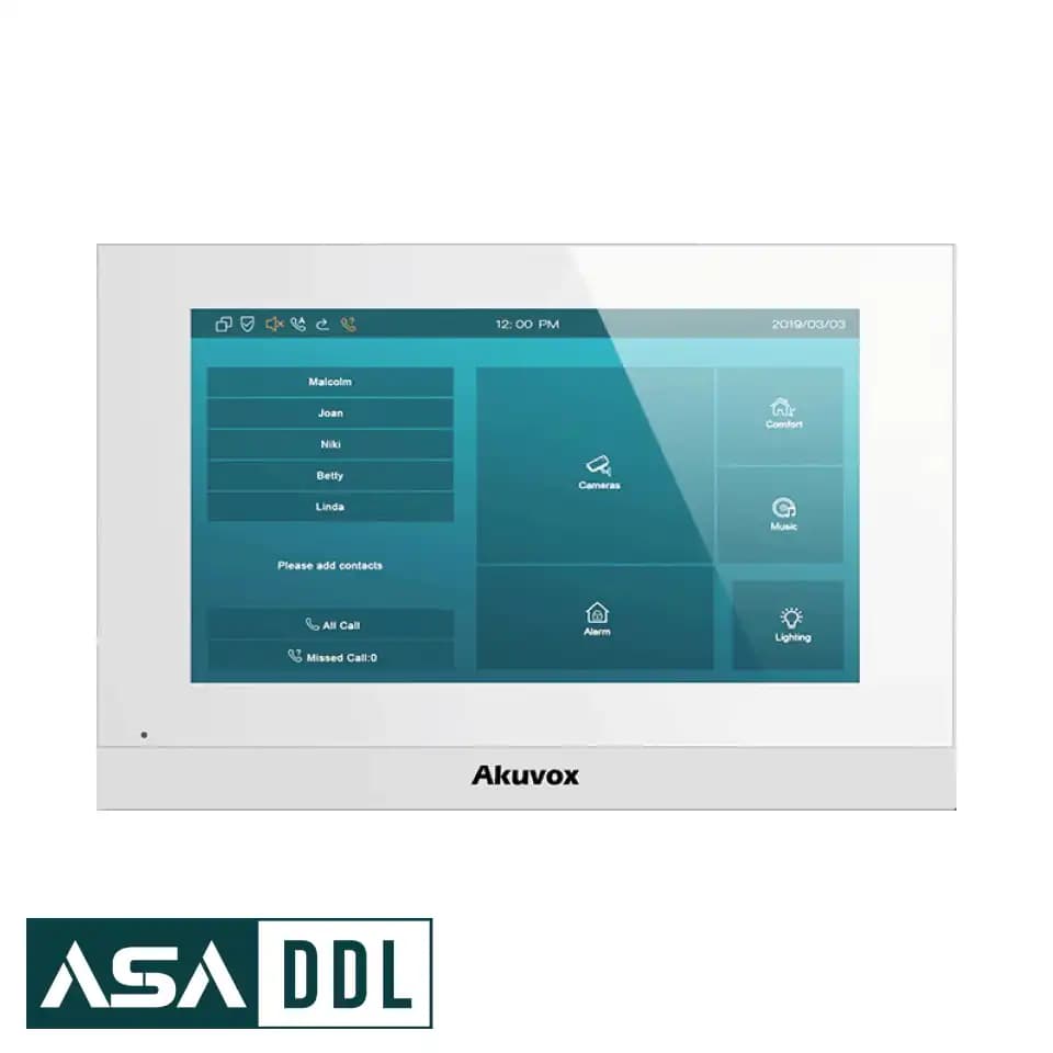 مانیتور Akuvox مدل C313W-2Wire — تصویر ۴