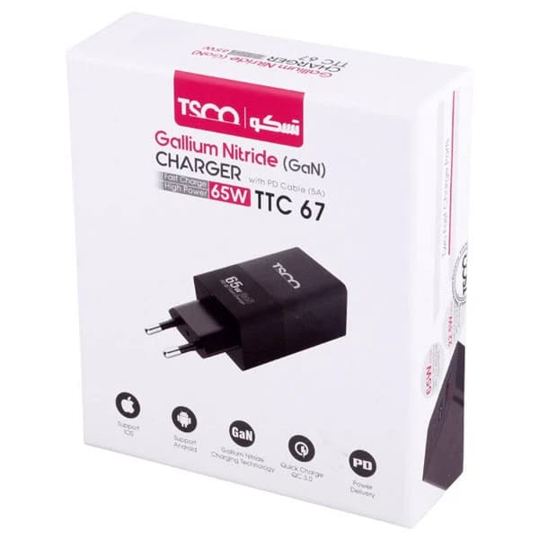 شارژر دیواری تسکو مدل TTC 67 — تصویر ۸