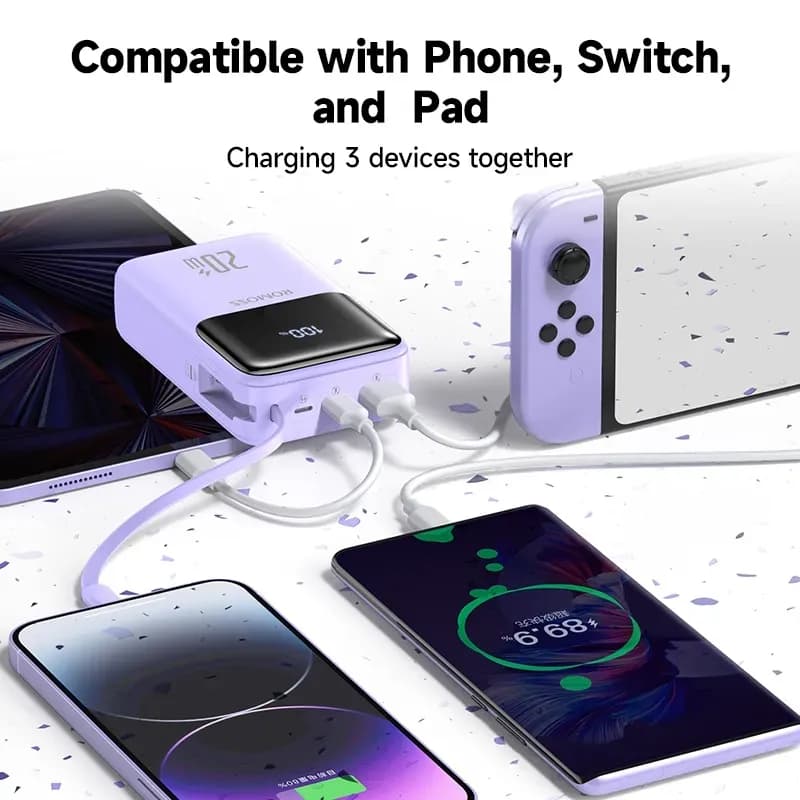 پاوربانک 20.000mAh 20W — تصویر ۴