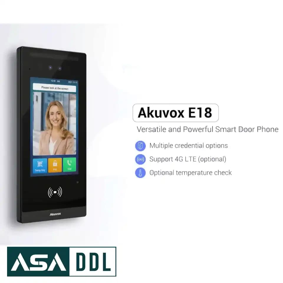اینترکام Akuvox مدل E18 — تصویر ۵