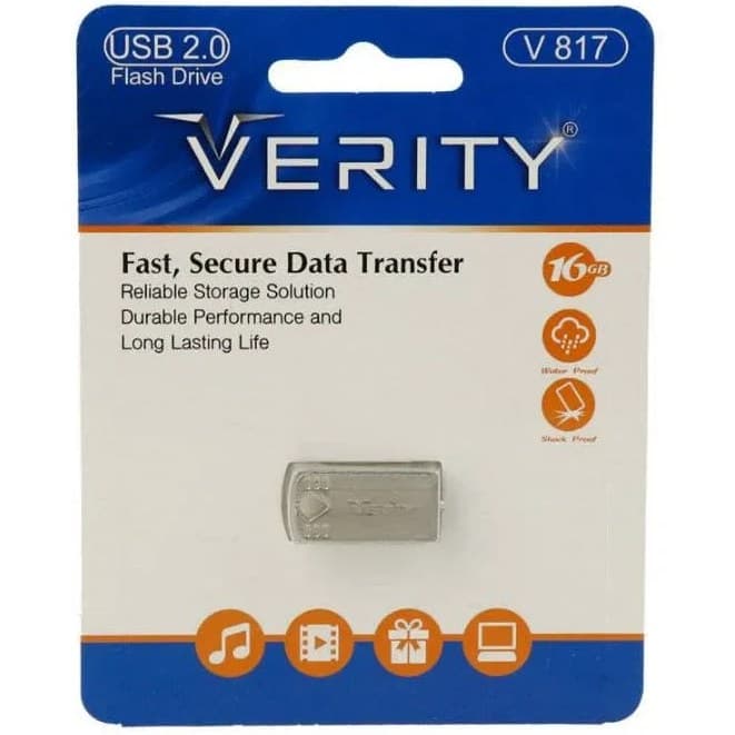 فلش مموری وریتی مدل V817 ظرفیت ۱۶ گیگابایت USB 2 — تصویر ۷