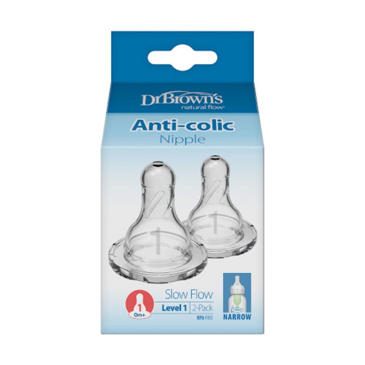 سرشیشه +۰ ماهگی دکتر براونز مناسب شیشه معمولی Dr Browns بسته ۲ عددی — تصویر ۴