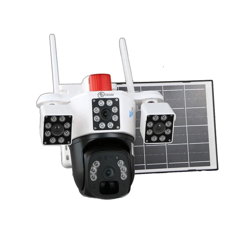 دوربین خورشیدی سیمکارتی ۳ لنز – TX3-4G