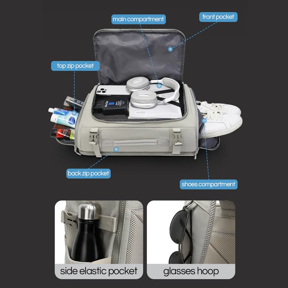 کیف و کوله پشتی ورزشی 15.6 اینچ 24L — تصویر ۲
