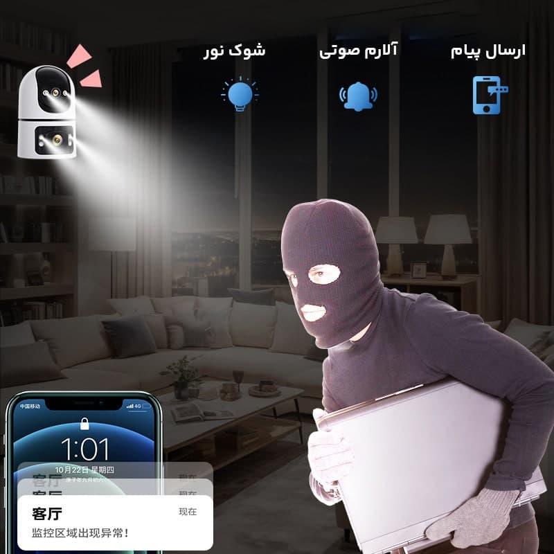 دوربین دو لنز سیمکارتی O-kam pro — تصویر ۶
