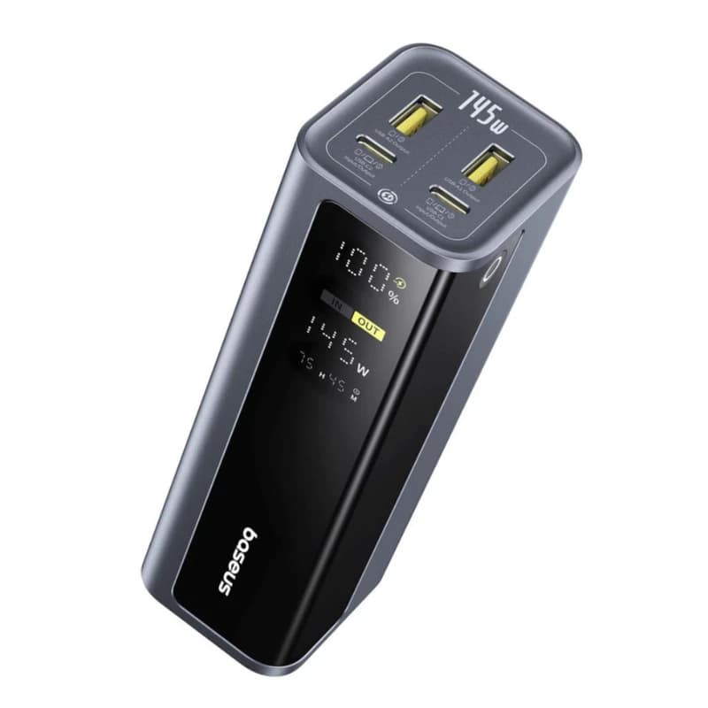 پاوربانک بیسوس مدل EnterGeek GP12 145w ظرفیت 20800 میلی آمپر ساعت — تصویر ۲