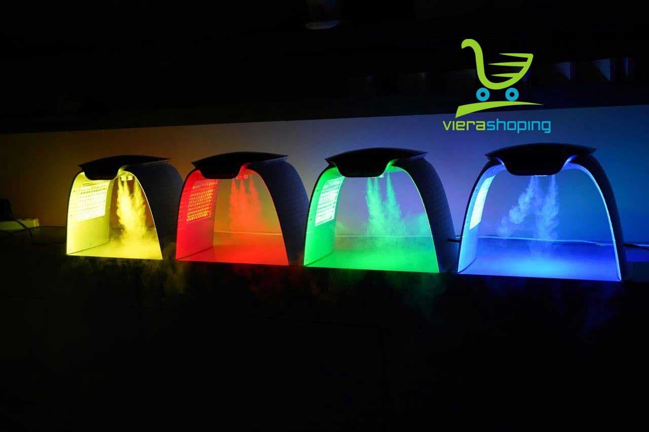 ماسک تونلی LED وگنر ۸ رنگ بخار دار گرم و سرد WRGNER — تصویر ۶