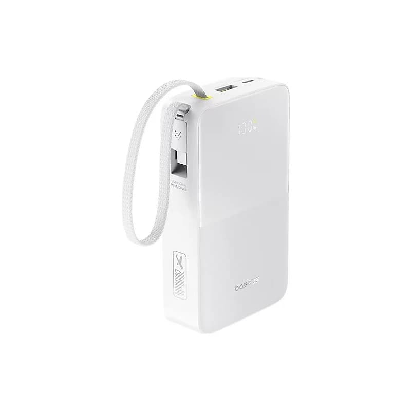 پاوربانک بی‌سیم 22.5 وات بیسوس مدل EnerFill FC51 Bipow2 Pro E0027700 ظرفیت 20000 میلی‌آمپرساعت — تصویر ۷