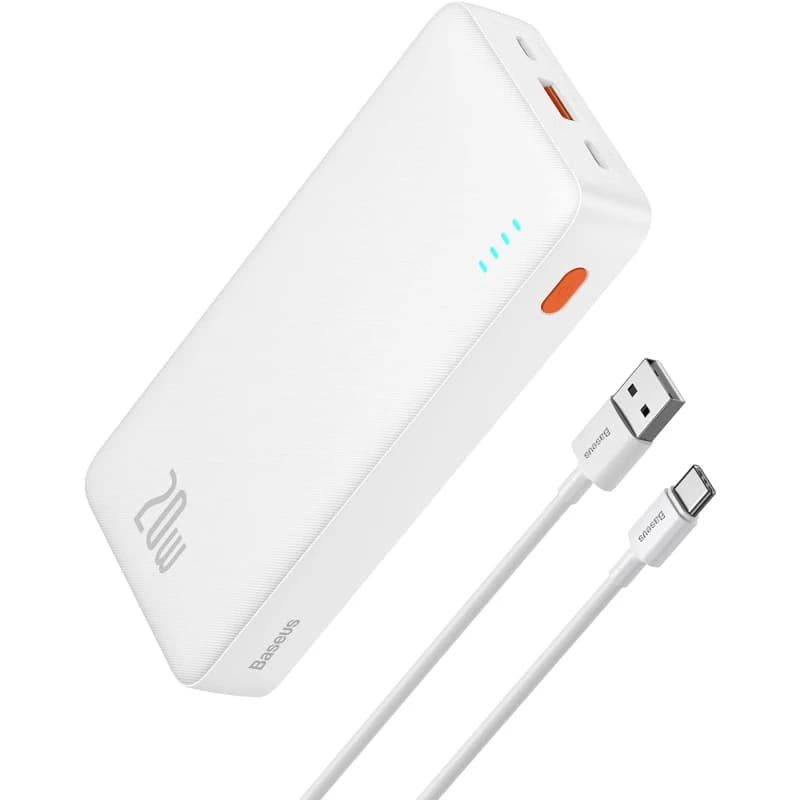 پاوربانک بیسوس مدل Airpow 20W ظرفیت ۲۰۰۰۰ میلی‌آمپر — تصویر ۶