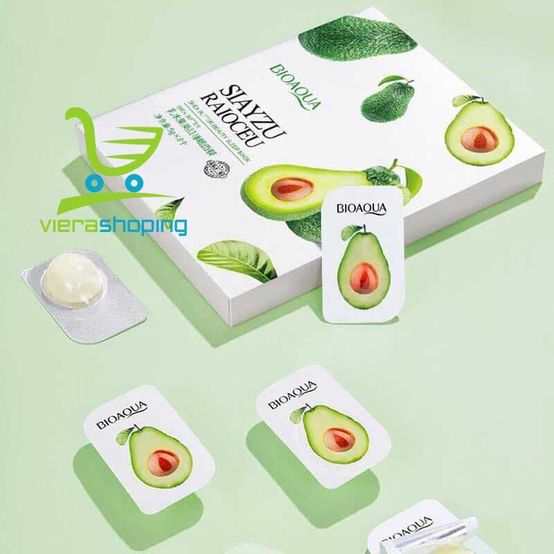 ماسک شب آووکادو بیوآکوا BIOAQUA (ماسک خامه ای) — تصویر ۲