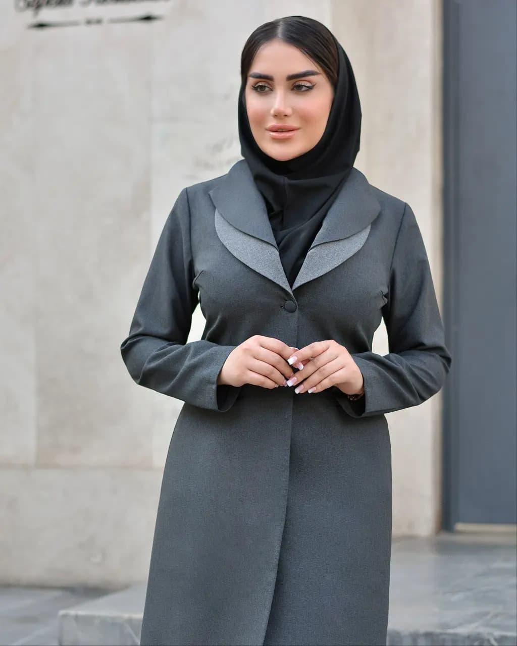 مانتو شلوار اداری مدل تیسا — تصویر ۷