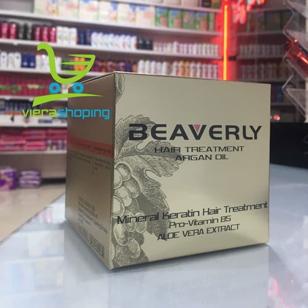 ماسک مو کراتینه بیورلی Beaverly مدل Argan Oil حجم 500 میل — تصویر ۳