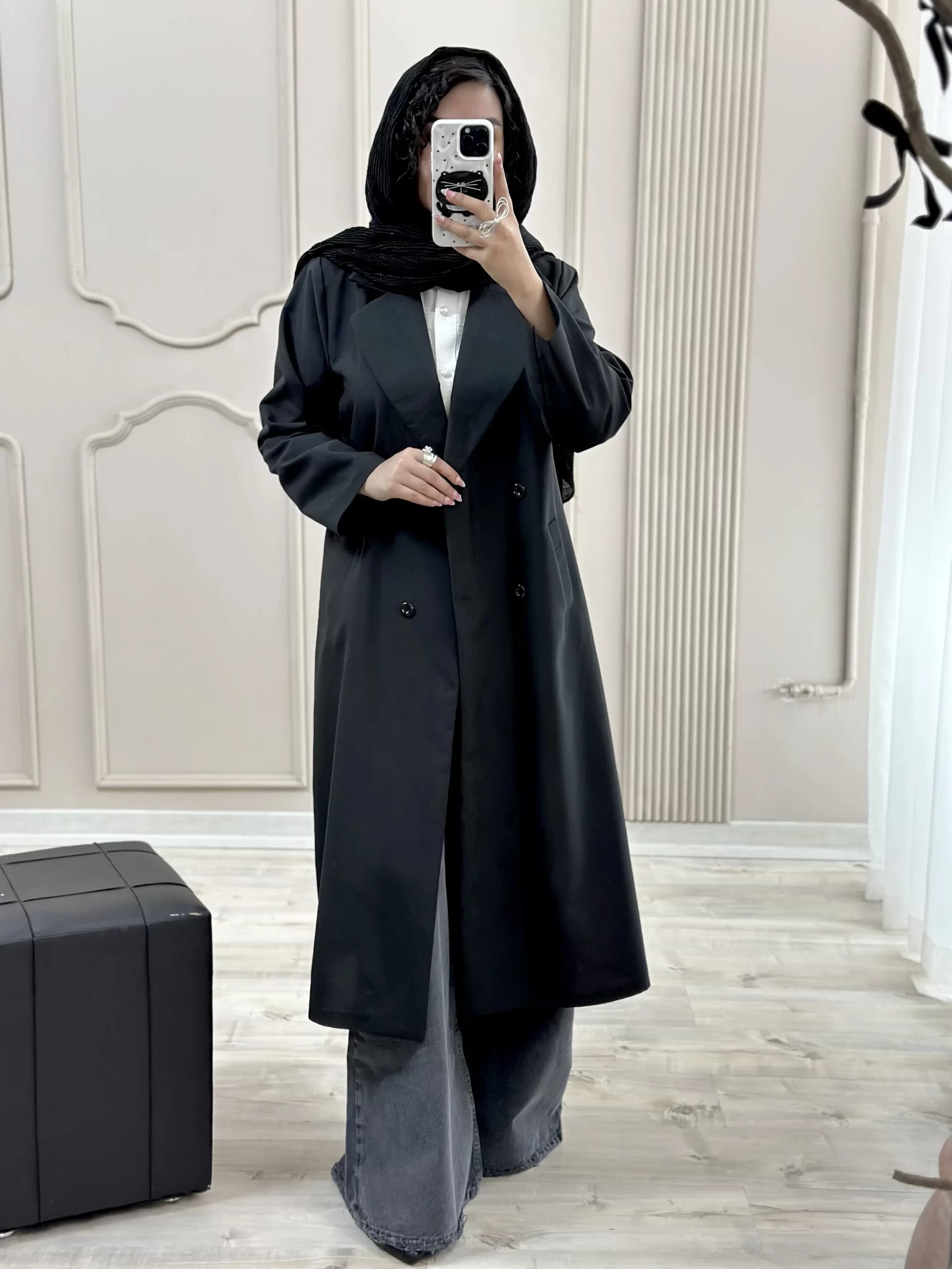 مانتو بلند مدل دنیز — تصویر ۸