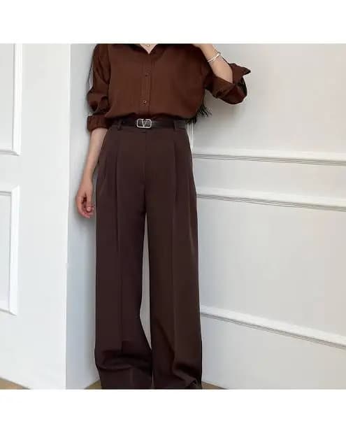 شلوار بگ زنانه مازراتی مدل ریما — تصویر ۹