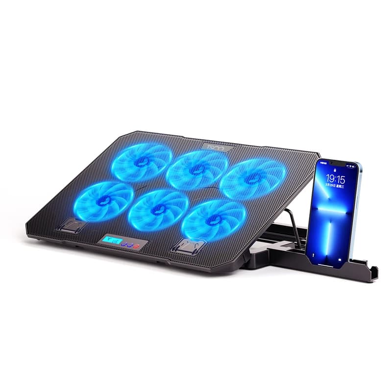 پایه خنک کننده لپ تاپ دارای پورت USB تسکو مدل TCLP 3112 با قابلیت تنظیم ارتفاع — تصویر ۸