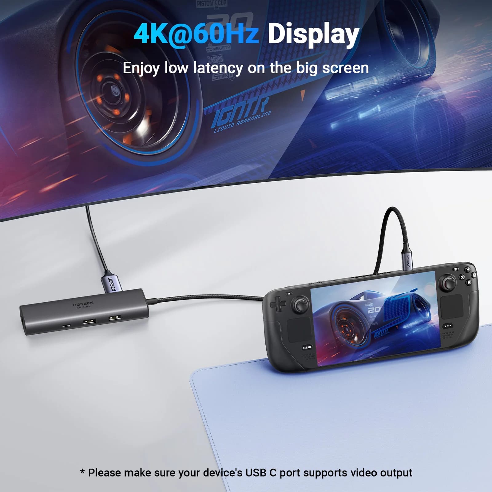 هاب ۶ پورت USB-C یوگرین مدل CM512 کد 45000 — تصویر ۶