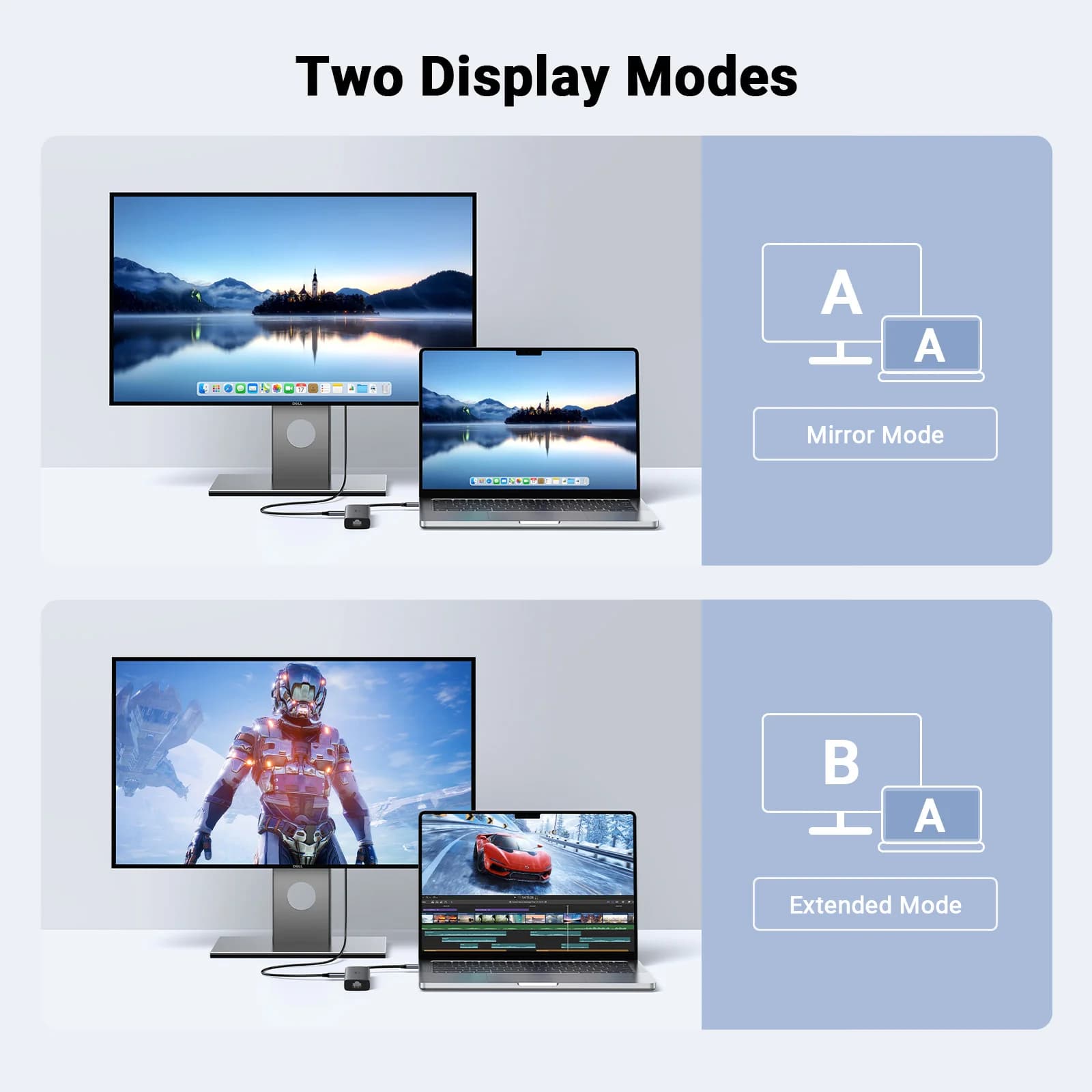 هاب ۶ پورت USB-C یوگرین مدل CM512 کد 45000 — تصویر ۷