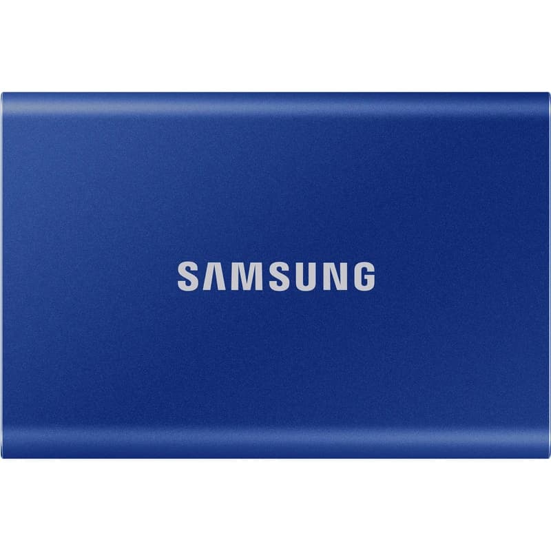 اس اس دی اکسترنال سامسونگ مدل T7 ظرفیت 2 ترابایت آبی رابط USB 3.2 Gen2