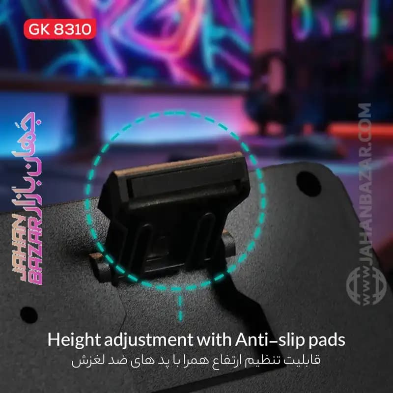 کیبورد گیمینگ شبه مکانیکال تسکو مدل GK 8310 Ares — تصویر ۱۰