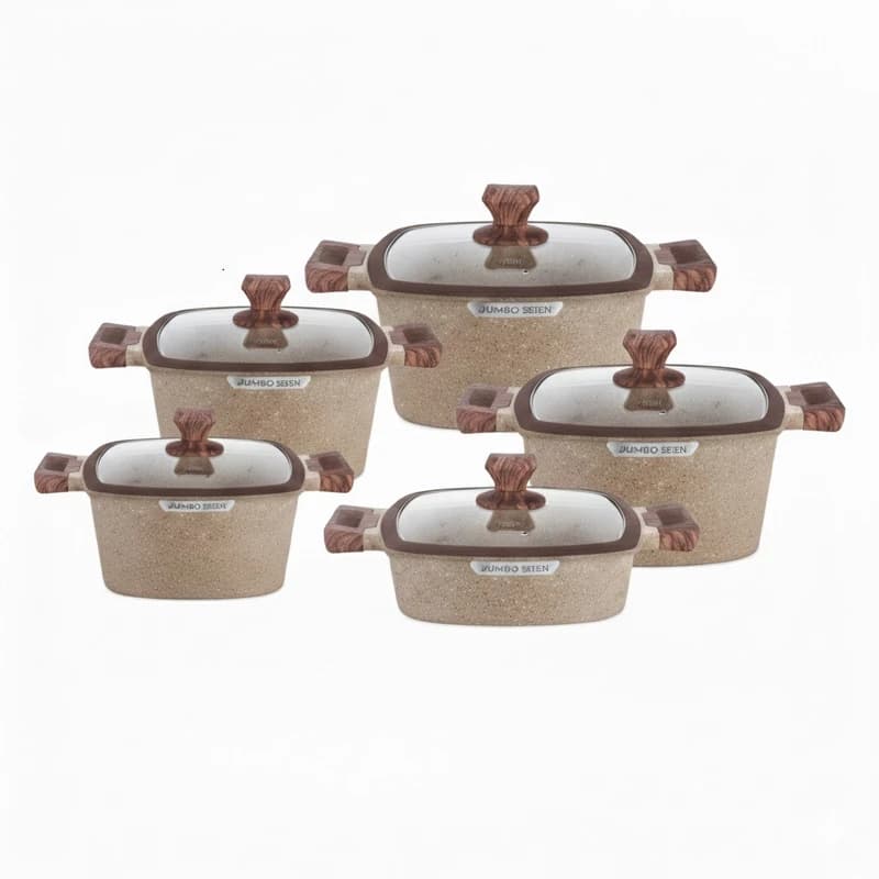 سرویس قابلمه 10 پارچه زیو کد 8300 — تصویر ۹