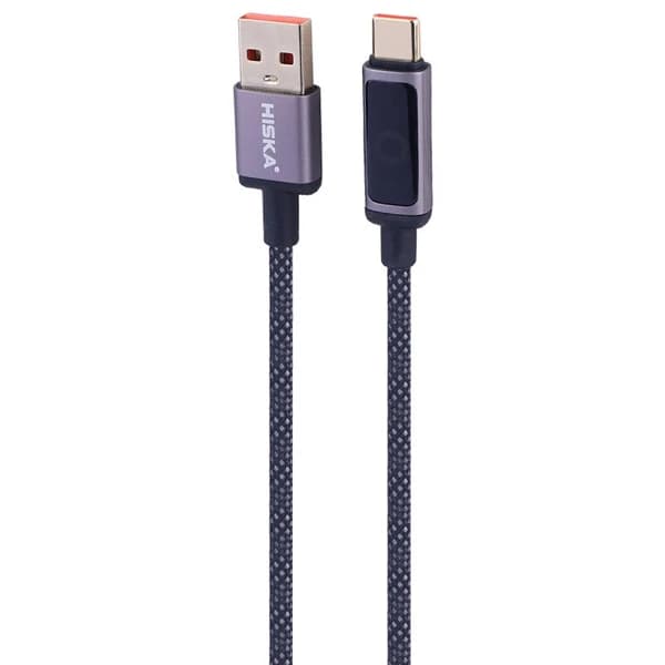 کابل شارژ تایپ سی هیسکا مدل LX-21AC