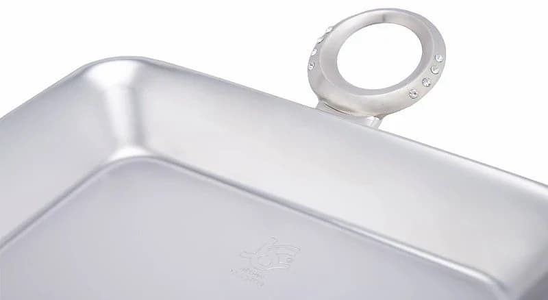 سوفله برنج خوری 8 نفره حلقه نگین رزلند 4322 — تصویر ۲