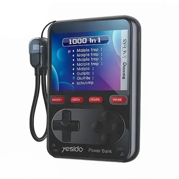 پاوربانک و کنسول بازی یسیدو 10000mAh مدل YP87 20W (PD و فست شارژ)