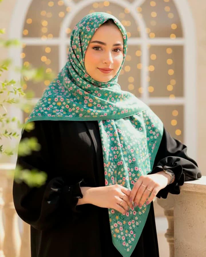 روسری نخی کد Mrs135 — تصویر ۲