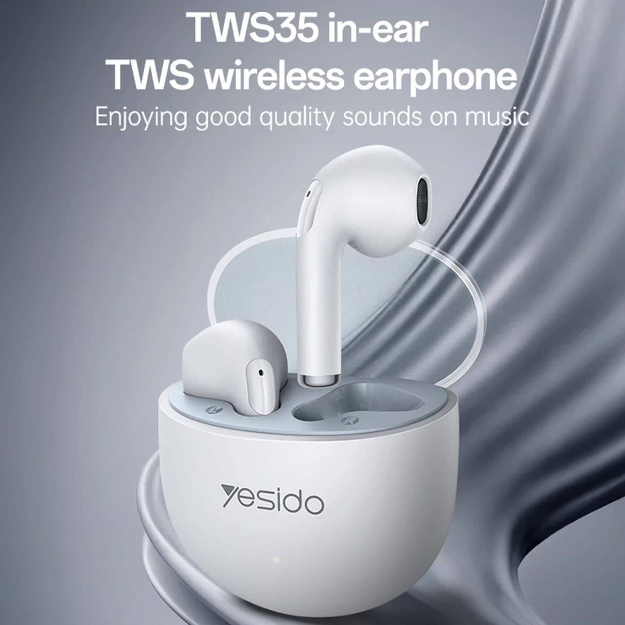هدفون بی سیم یسیدو مدل TWS35 — تصویر ۵