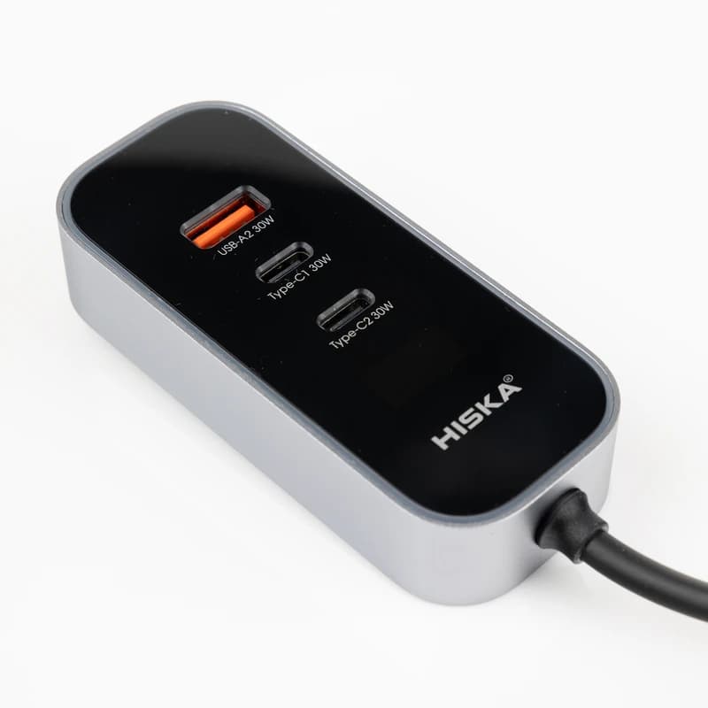 شارژر فندکی 120 وات هیسکا مدل HCC-328 — تصویر ۴