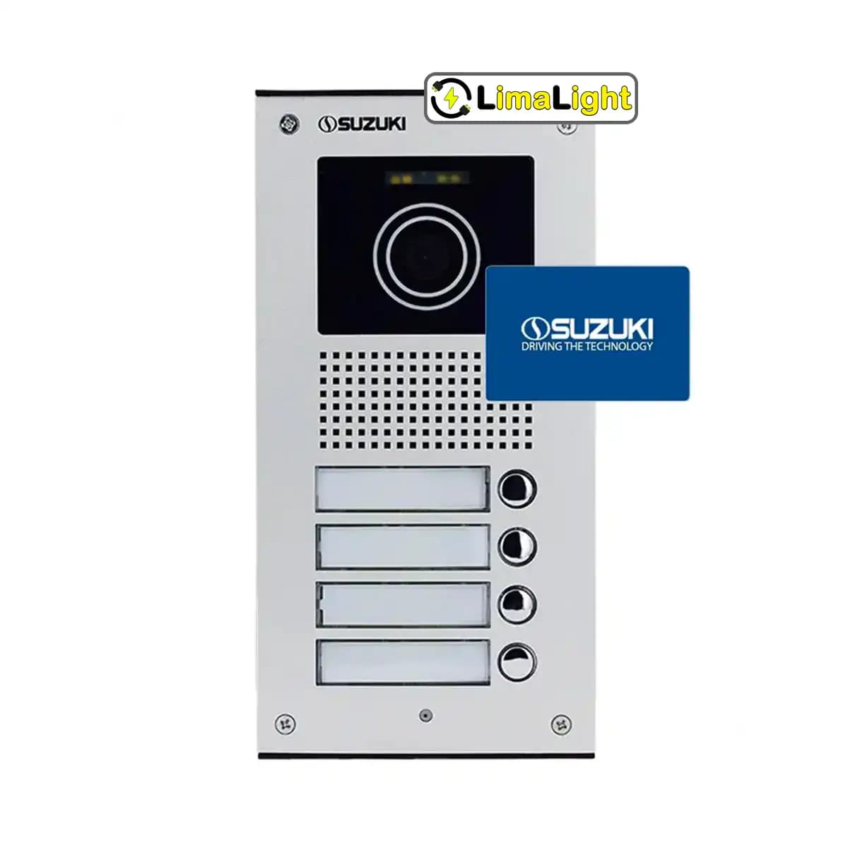 پنل آیفون تصویری کارتی 4 واحدی سوزوکی سری U — تصویر ۲